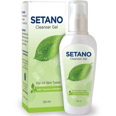 setano skin cleanser gel 120ml