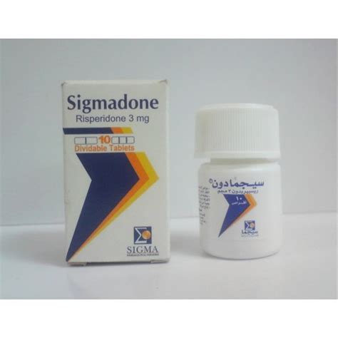 سعر دواء sigmadone 3mg 10 tab.
