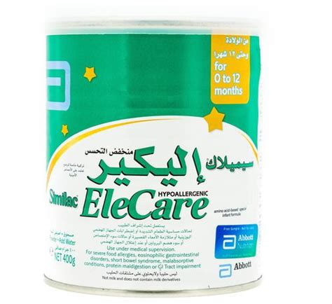 similac elecare milk 400 gm