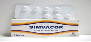 سعر دواء simvacor 40mg 7 f.c. tab.