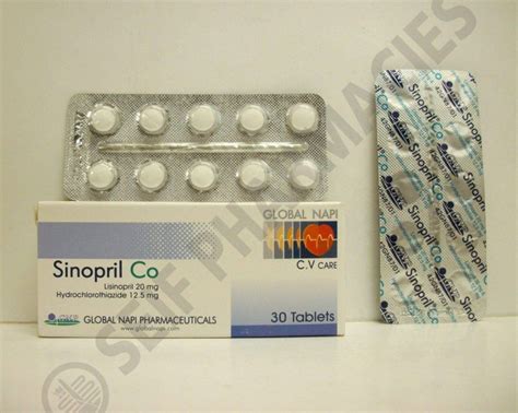 سعر دواء سينوبريل كو 20 مجم 30قرص