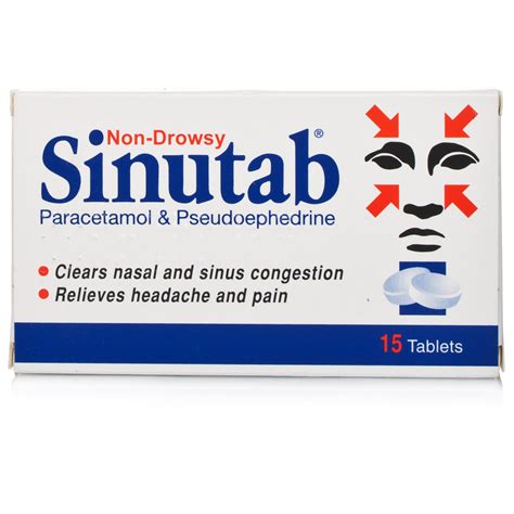 سعر دواء sinutab 8 tab.