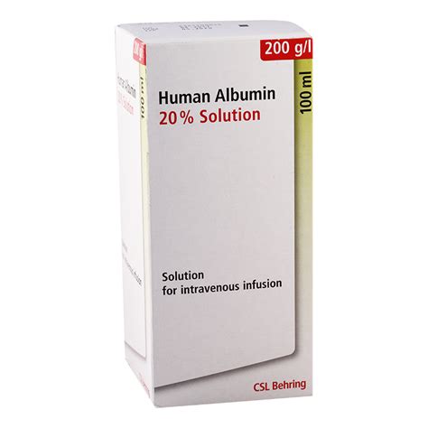 sk albumin 20% (100ml) vial