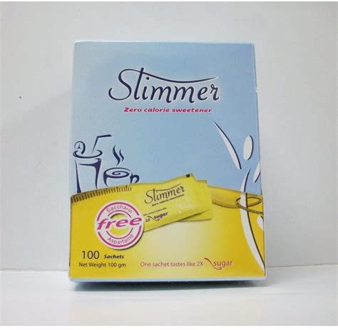 slimmer sweetener 100 sachets