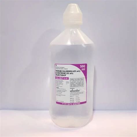 sodium chloride 0.45% i.v infusion (rom)