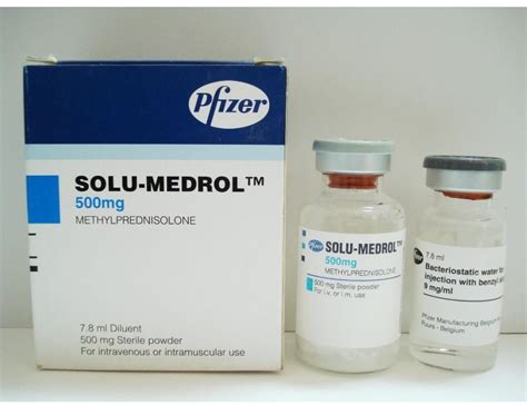 سعر دواء solu-medrol 500mg vial.