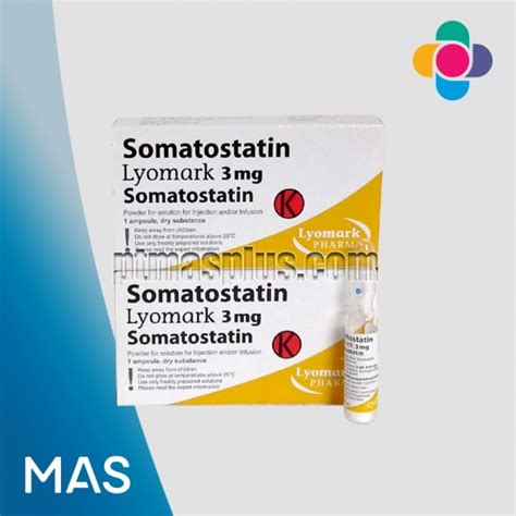 سعر دواء somatostatin lyomark 3mg/3ml amp.