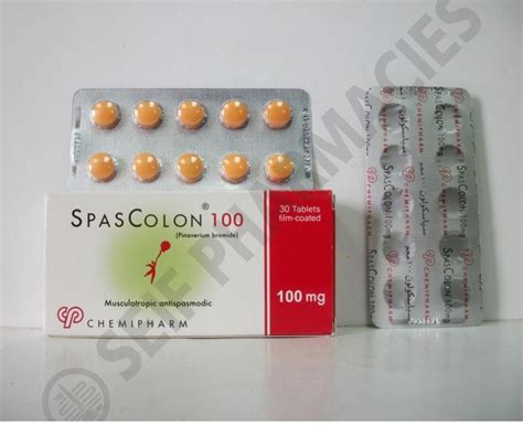 سعر دواء spascolon 100mg 30 f.c.tab.