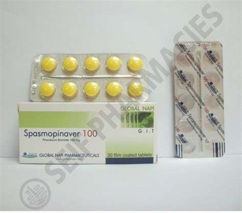 سعر دواء spasmopinaver 100 mg 30 f.c. tab.