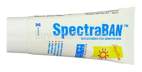 spectraban 55 spf cream 70 gm