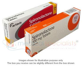 spironolactone (delta) 100mg 20 tab.