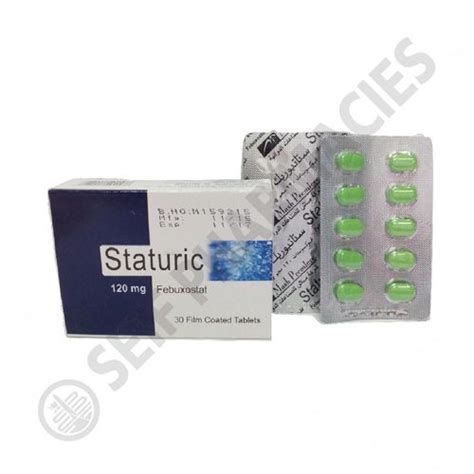 سعر دواء staturic 120 mg 30 f.c. tabs.