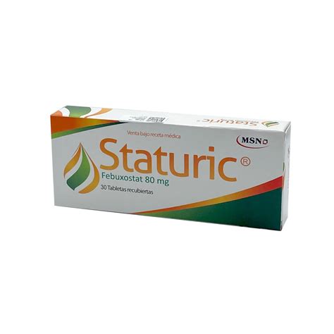 staturic 80 mg 30 f.c. tabs.