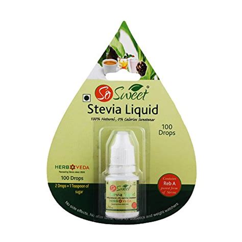 stevia drops 30 ml liquid sweetener