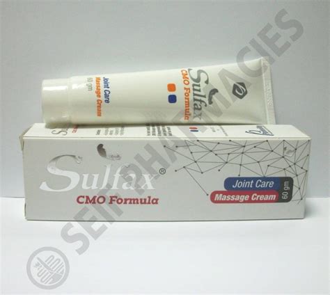 سعر دواء sulfax (cmo formula) massage cream 60 gm