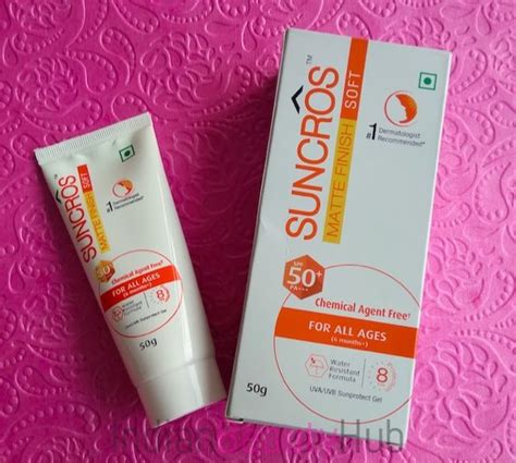 suncross kids spf 50+ sunscreen cream 75 gm