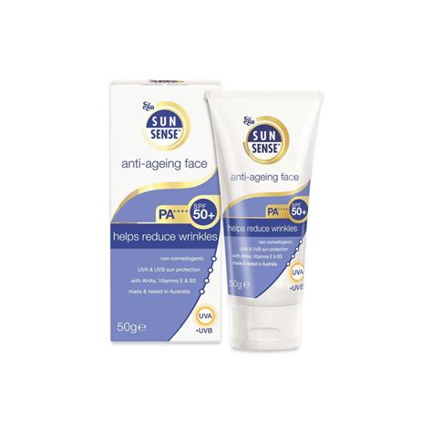 sunsense anti-ageing face cream 50 gm