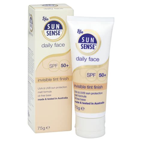 sunsense daily face spf 50+ cream 50 gm