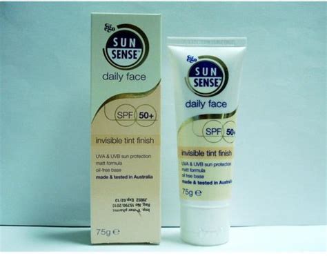 sunsense daily face spf 50+ cream 75 gm