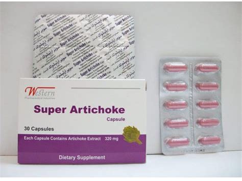 سعر دواء super artichoke 30 capsules