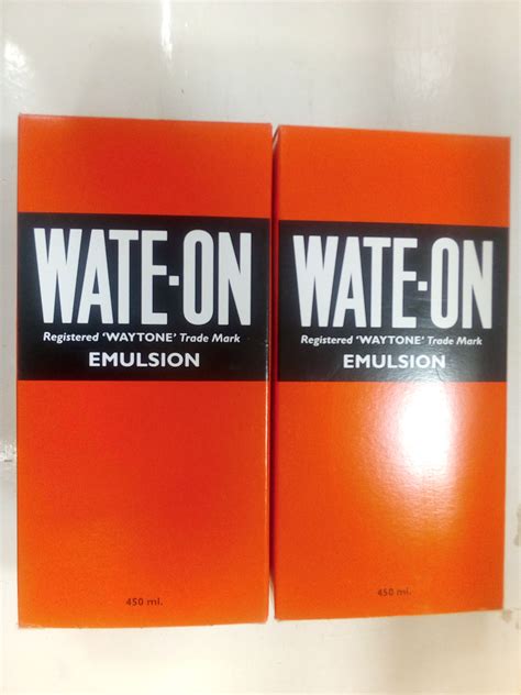 super wate- on syrup - 450ml- o.lip. emul