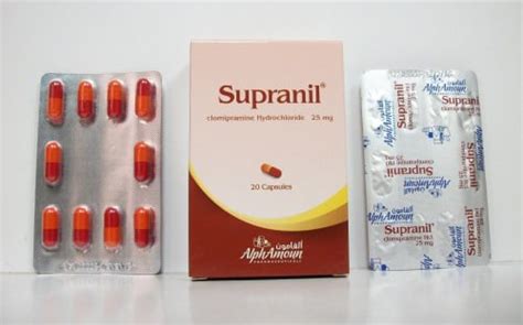 سعر دواء supranil 50mg 20 caps.