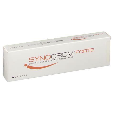 synocrom forte 40mg/2ml intra-articular 3 prefilled syringe