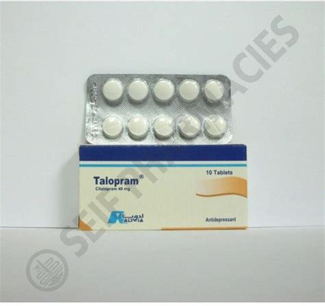 سعر دواء talopram 40mg 10 f.c. tab.