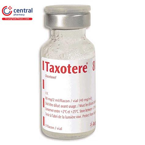 سعر دواء taxotere 80mg/2ml i.v. infusion