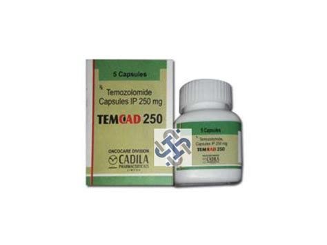 سعر دواء temodal 250mg 5 caps.