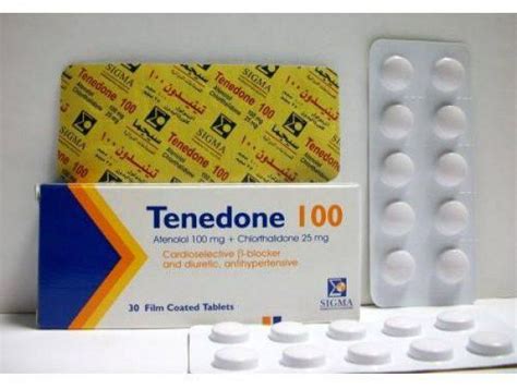 سعر دواء tenedone 100/25mg 30 f.c. tab.