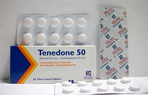 سعر دواء tenedone 50/25mg 30 f.c. tab.