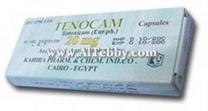 سعر دواء tenocam 20mg 10 caps.