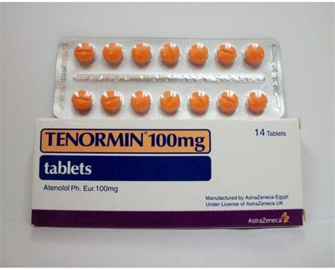 سعر دواء tenormin 100mg 14 f.c.tab.