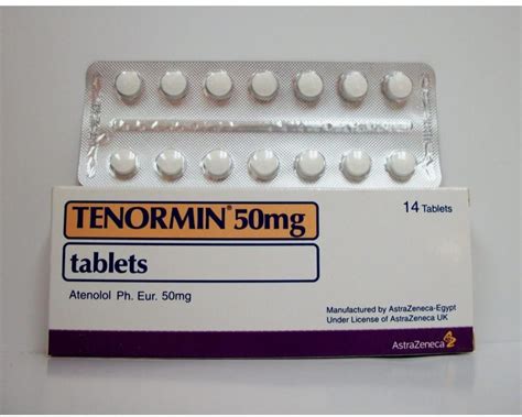 سعر دواء tenormin 50mg 14 f.c.tab.