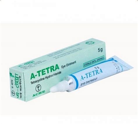 tetra eye oint. 5 gm