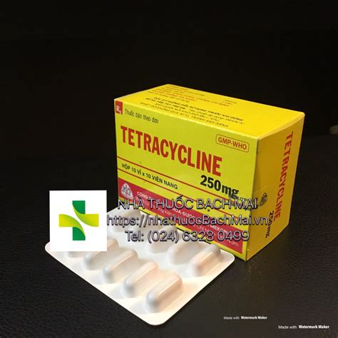 tetracycline 250mg 12caps.