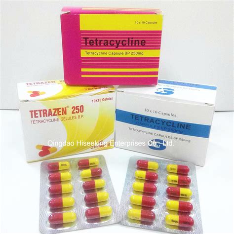 سعر دواء tetracycline hydrochloride 250mg 16caps. usp24