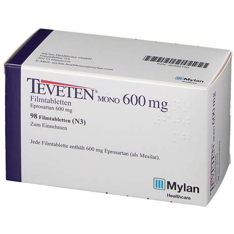 سعر دواء teveten 600mg 14 tab