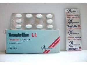 سعر دواء theophylline 200mg s.r. 20 tab.