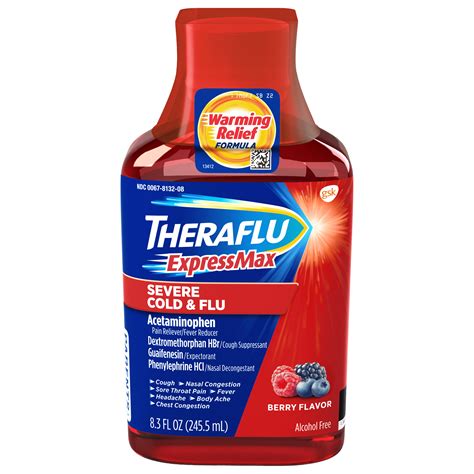 theraflu flu&sore throat 6 packet