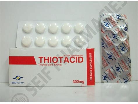 سعر دواء thiotacid 300mg 30 tab.