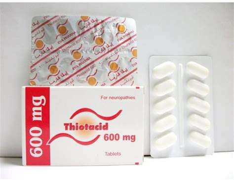 سعر دواء thiotacid 600mg 20 f.c.tab.