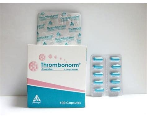 سعر دواء thrombonorm 0.5 10 caps