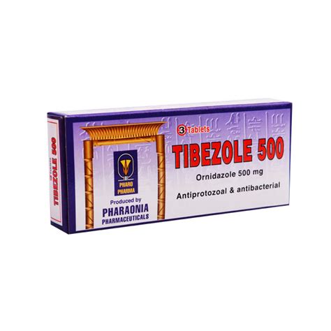 تيبيزول 500 مجم 3 اقراص