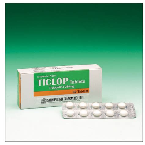 سعر دواء ticlopide 250mg 10 f.c. tab.