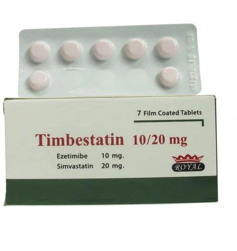 سعر دواء timbestatin 10/20 mg 7 tab