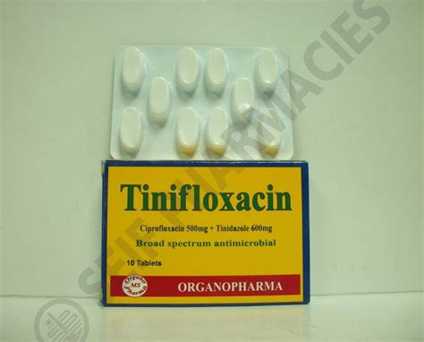 سعر دواء tinifloxacin 10 tab.