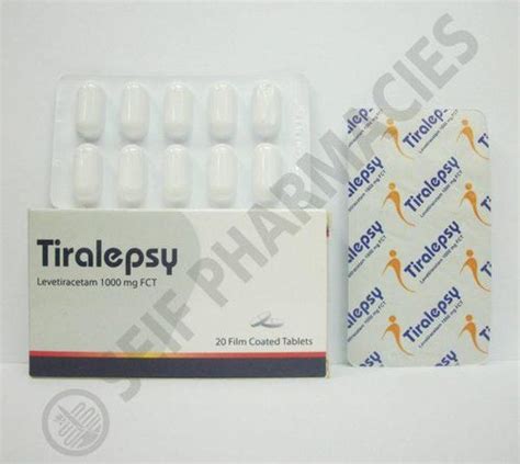 سعر دواء tiralepsy 1000mg 20 f.c. tab.