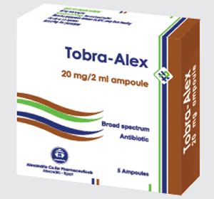 سعر دواء tobra-alex 20mg/2ml 5 amp.